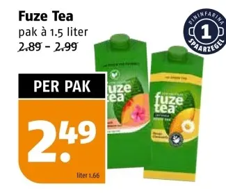 Aanbieding: Fuze Tea