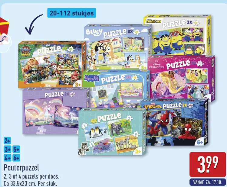 Aanbieding: Peuterpuzzel