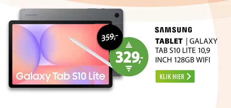 Aanbieding: Galaxy tab s10 lite