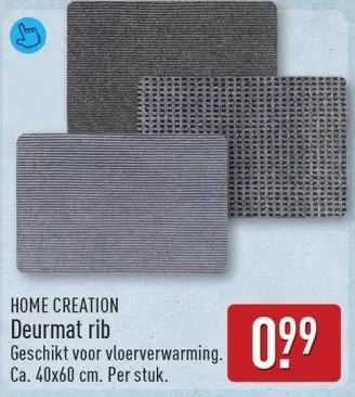 Aanbieding: Deurmat rib