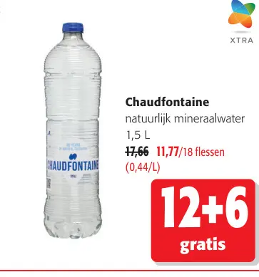 Promotie: natuurlijk mineraalwater
