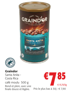 Offre: Graindor Santa Anita 