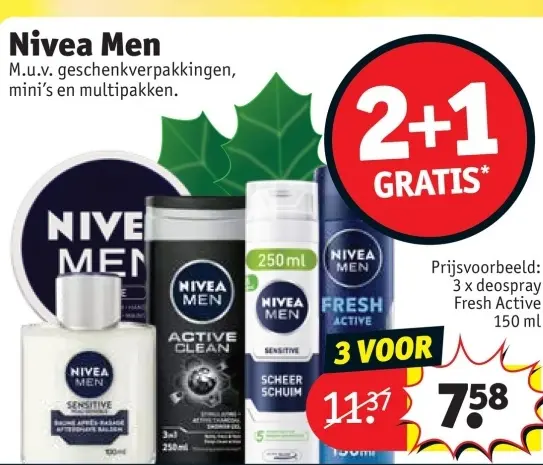 Aanbieding: Nivea Men
