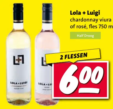 Aanbieding: chardonnay viura of rosé