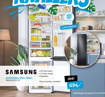 Aanbieding: Kastmodel koel-vries