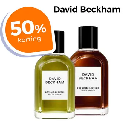 Aanbieding: David Beckham Botanical Resin / Exquisite Lea