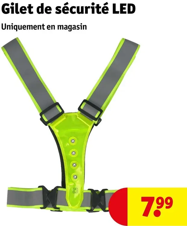 Offre: Gilet de sécurité LED