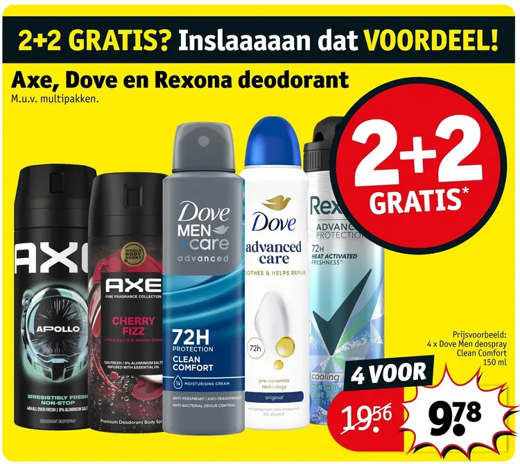 Promotie: Deodorant