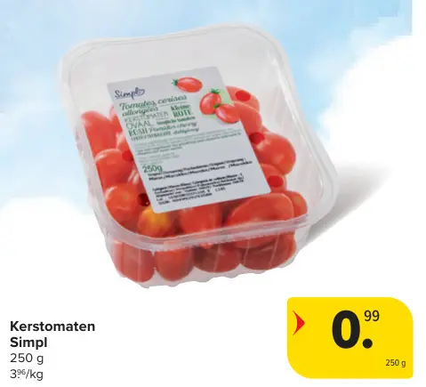 Promotie: Kerstomaten