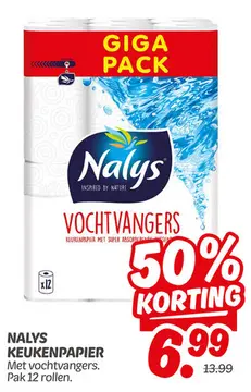 Aanbieding: Nalys keukenpapier