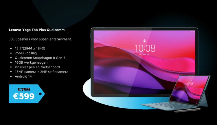 Aanbieding: Lenovo Yoga Tab Plus Qualcomm