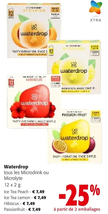 Offre: Tous les Microdrink ou Microlyte Waterdrop
