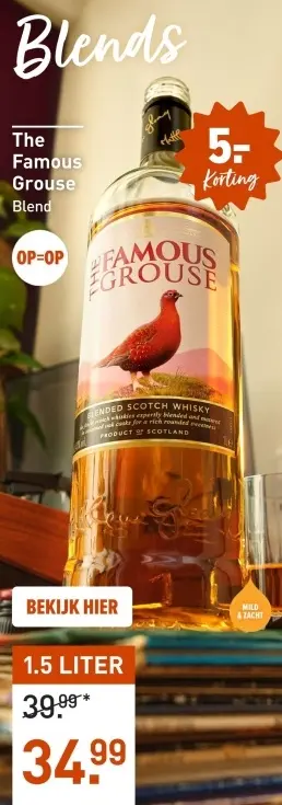 Aanbieding: The Famous Grouse Blend