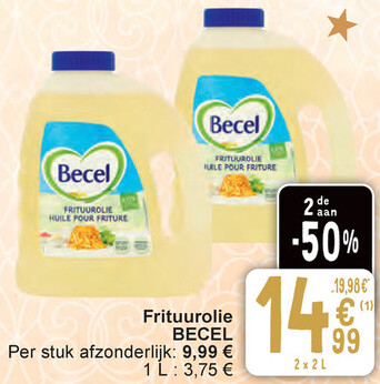 Aanbieding: Frituurolie Becel