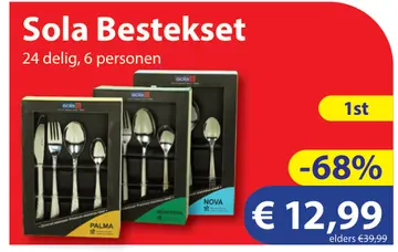 Aanbieding: Sola Bestekset