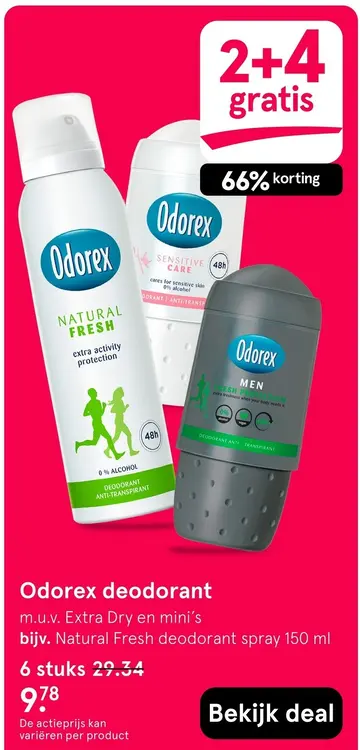 Aanbieding: Deodorant