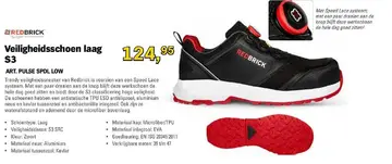 Aanbieding: Veiligheidsschoen laag S3