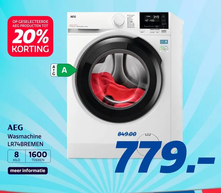 Aanbieding: AEG LR74BREMEN
