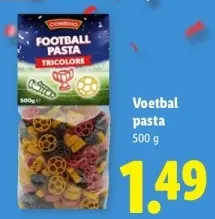 Aanbieding: Football Pasta Tricolore