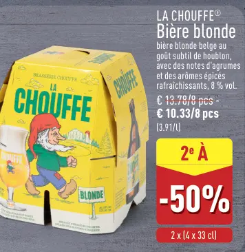 Offre: Bière blonde