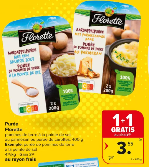 Offre: Purée