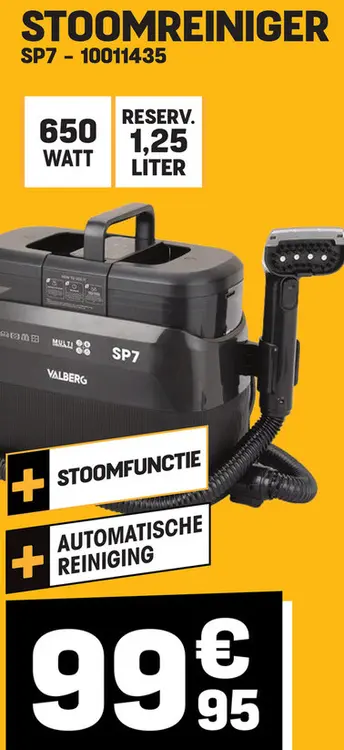 Promotie: Stoomreiniger