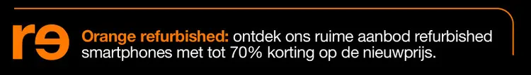 Promotie: Orange refurbished smartphones