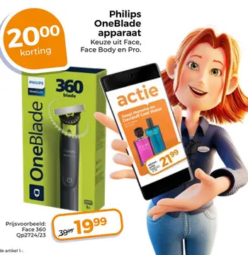 Aanbieding: Philips OneBlade apparaat