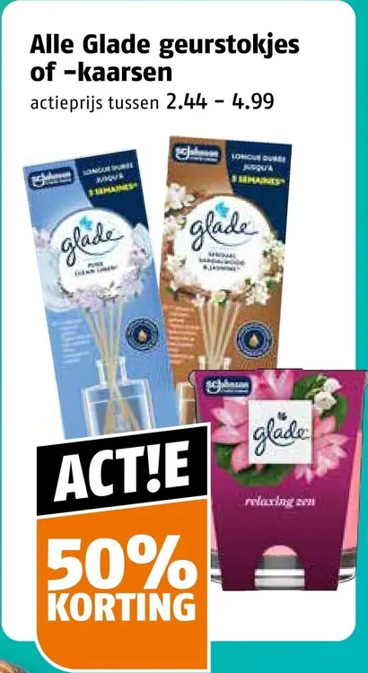 Aanbieding: Geurstokjes of -kaarsen