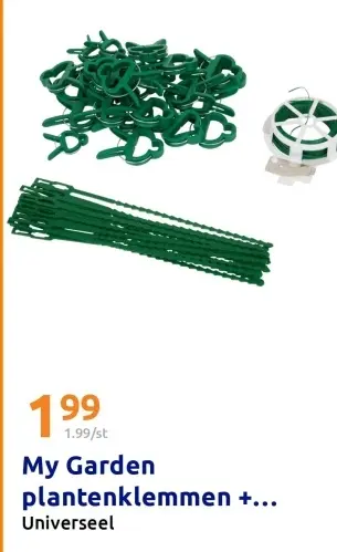 Promotie: My Garden plantenklemmen