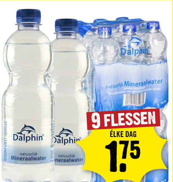 Aanbieding: Dalphin natuurlijk Mineraalwater