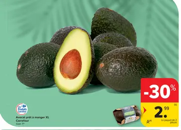 Offre: Avocat prêt à manger XL