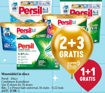 Aanbieding: Wasmiddel in discs