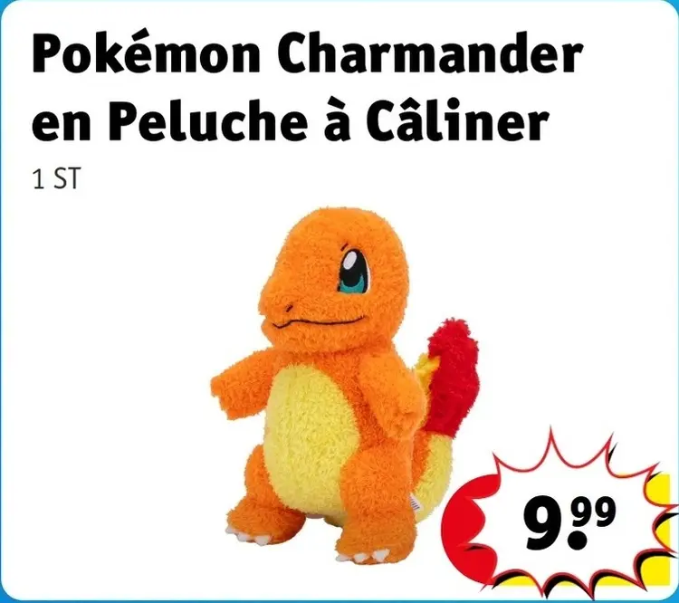 Offre: Charmander en Peluche à Câliner