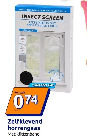 Aanbieding: Zelfklevend horrengaas