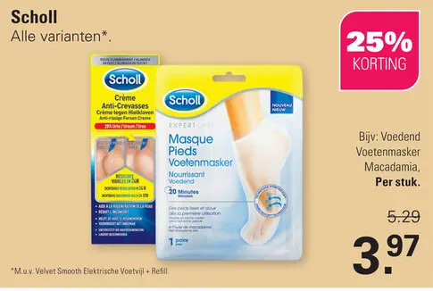 Aanbieding: Voedend Voetenmasker Macadamia