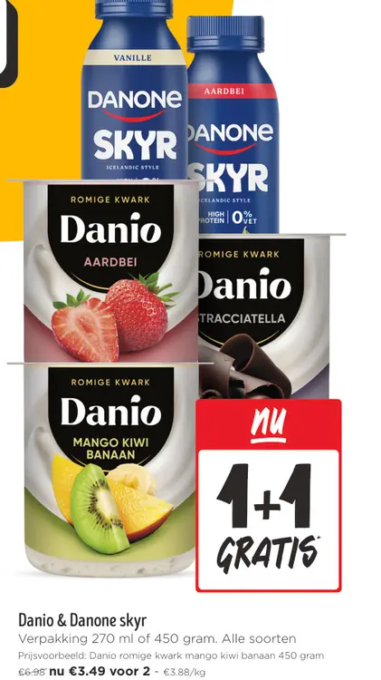 Promotie: Danio & Danone skyr