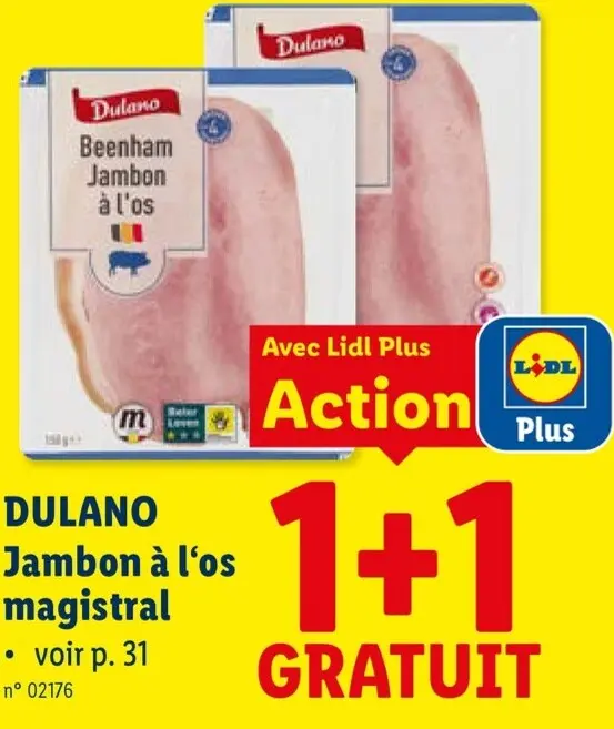 Offre: Jambon à l'os magistral