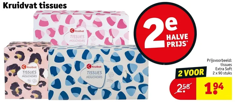 Aanbieding: Tissues