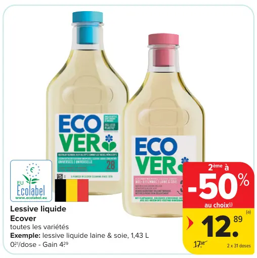 Offre: Lessive liquide