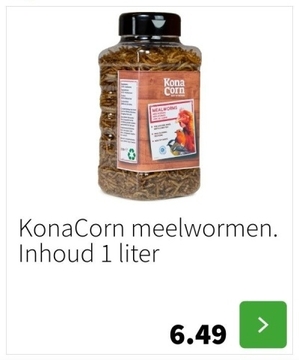 Aanbieding: KonaCorn meelwormen