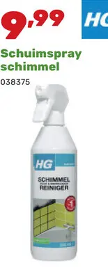 Promotie: Schuimspray schimmel