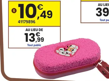 Offre: Sac à dos peluche Diddl