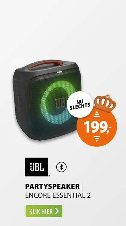 Aanbieding: JBL Encore Essential 2 Zwart