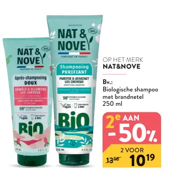 Promotie: Biologische shampoo met brandnetel