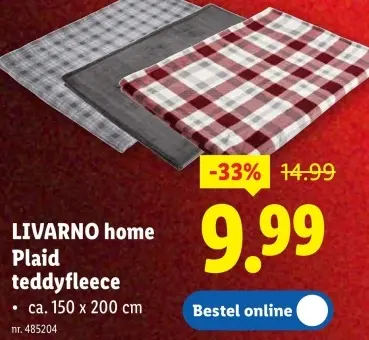 Promotie: Plaid