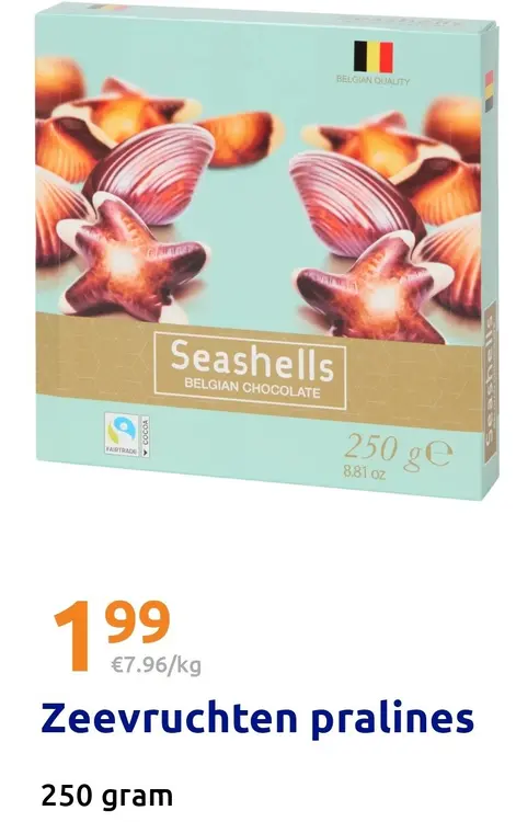 Aanbieding: Zeevruchten pralines