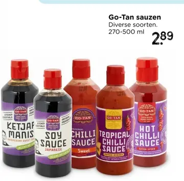 Aanbieding: Go-Tan sauzen