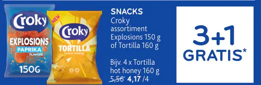 Promotie: Snacks