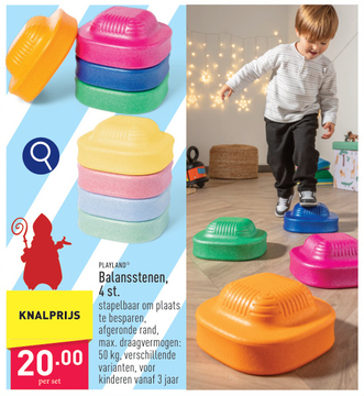 Aanbieding: PLAYLAND Balansstenen